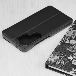 Husa Samsung Galaxy S26 Ultra Eco Leather View Case neagra - Img 5