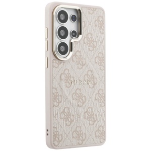 Husa Samsung Galaxy S26 Ultra Guess 4G Embossed Ring MagSafe Roz - Img 2