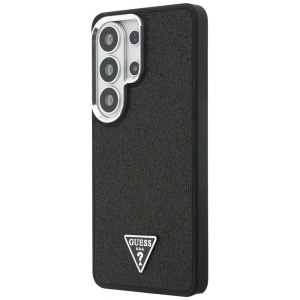 Husa Samsung Galaxy S26 Ultra Guess Fixed Glitter Triangle Logo MagSafe Neagra - Img 5