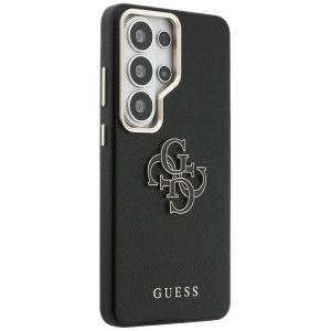Husa Samsung Galaxy S26 Ultra Guess Grained Big 4G Metal Logo Neagra - Img 2