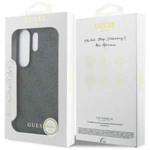 Husa Samsung Galaxy S26 Ultra Guess Hardcase 4G Classic Logo Charm Neagra - Img 7
