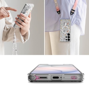 Husa Samsung Galaxy S26 Ultra Ringke Fusion Design Dry Flowers Magsafe - Img 6