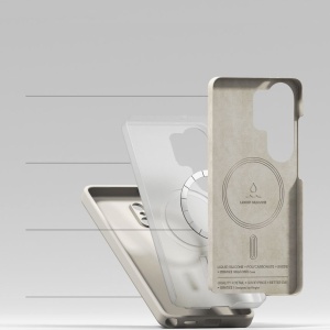Husa Samsung Galaxy S26 Ultra Ringke Silicone Magnetic Magsafe Stone - Img 6