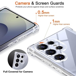 Husa Samsung Galaxy S26 Ultra Shockproof Clear Silicone Magsafe transparenta - Img 6