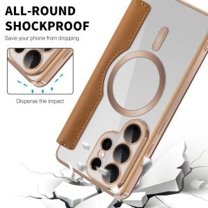 Husa Samsung Galaxy S26 Ultra SmartMag Book Case Maro - Img 5