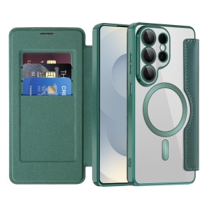 Husa Samsung Galaxy S26 Ultra SmartMag Book Case Verde