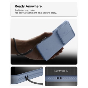 Husa Samsung Galaxy S26 Ultra Spigen Optik Armor Light Blue - Img 10