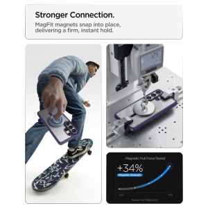 Husa Samsung Galaxy S26 Ultra Spigen Ultra Hybrid MagSafe Deep Purple - Img 11