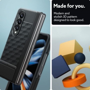 Husa Samsung Galaxy Z Fold 5 Caseology Parallax Neagra by Spigen - Img 6