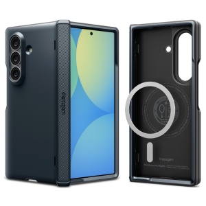 Husă Samsung Galaxy Z Fold 8 Ultra Spigen Slim Armor Pro MagFit, Metal Slate