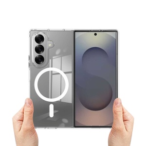 Husa Techsuit MagSafe Pro transparenta pentru Samsung Galaxy Z Fold8 Ultra vedere generala deschisa