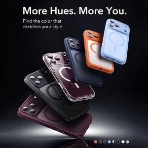 Husă Transparantă iPhone 18 Pro ESR Classic Hybrid HaloLock Clear - Img 2
