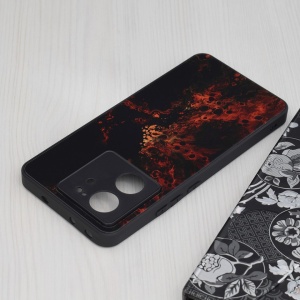 Husa Xiaomi 13T Pro / 13T - Printing Glass Red Nebula - Img 4