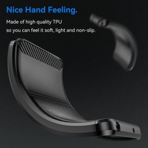Husa Xiaomi Redmi 15C Carbon Series neagra - Img 3