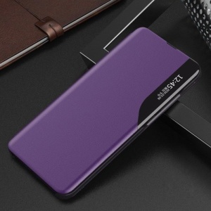 Husa Xiaomi Redmi Note 10/Xiaomi Redmi Note 10s -Eco Leather View Case-Purple - Img 2