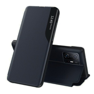 husa xiaomi 12T Pro , xiaomi 12T tip carte , piele ecologica albastru inchis