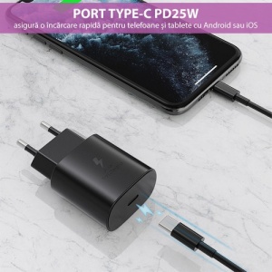 Incarcator de priza Samsung original Wall Charger Type-C Fast Charging, PD 25W- Blister - Img 6