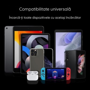 Incarcator telefon priza USB-C Spigen PE2103EU ArcStation - Img 5