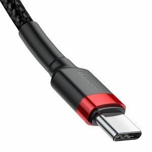 Cablu de date Baseus Cafule Type-C to Type-C, PD 2.0, 60 W, 1 m - Img 5