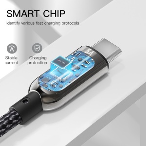 Cablu de date USB to type C Yesido CA-85 ,66W,1,2m - Img 7