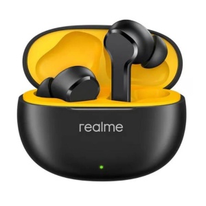 Casti Realme Wireless Earbuds Active Noise Cancellation, IPX5, Bluetooth 5.4 negre(T110) - Img 1