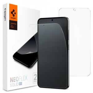 Folie protectie Samsung Galaxy S24 -Spigen Neo Flex - pachet de 2 buc - Img 1