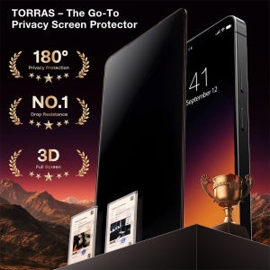 Folie sticla securizata Samsung Galaxy S26 Ultra Torras GlassGo Install Master Privacy - Img 4