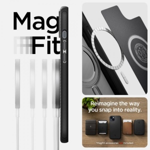 Husa Apple iPhone 14 - Spigen Mag Armor - Img 6