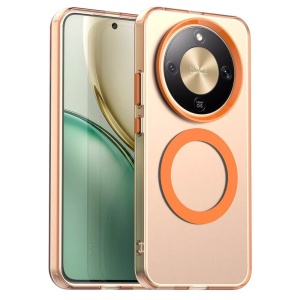 Husa Honor Magic 8 Lite CandyCase Magsafe portocalie
