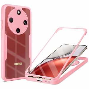 Husa Honor Magic 8 Lite ColorVerse 360 + Screen Protector margine roz