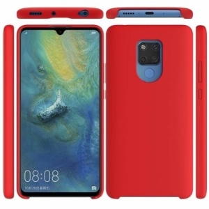Husa Huawei Mate 20 - Silicone Case Soft Flexible Rubber Cover-Rosie - Img 2