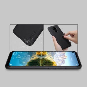 Husa Huawei Mate 30 Lite-Nillkin Super Frosted Shield Case -Neagra - Img 3