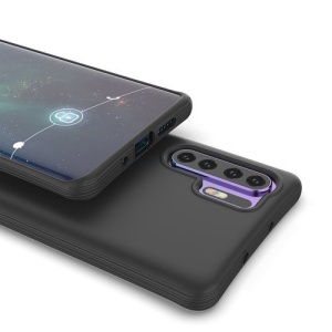 Husa Huawei P30 PRO -Soft Color Case flexible gel-neagra - Img 2