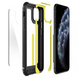 Husa Iphone 11 PRO MAX -Spigen Gauntlet -Carbon Black - Img 3
