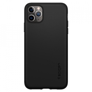 Husa Iphone 11 PRO MAX - Spigen Thin Fit 360-Black - Img 3