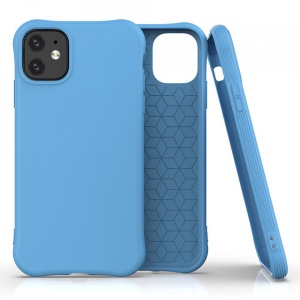 Husa Iphone 11 -Soft Color Case flexible gel-blue - Img 1