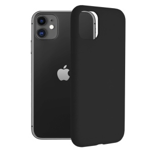 Husa iPhone 11 -Soft Edge Silicone Neagra - Img 1