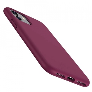 Husa iPhone 12/12 Pro -Soft Edge Silicone Plum - Img 5
