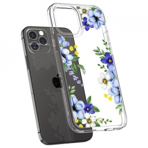 Husa Iphone 12 / Iphone 12 PRO - Spigen Cyrill Cecile -Midnight Bloom - Img 5