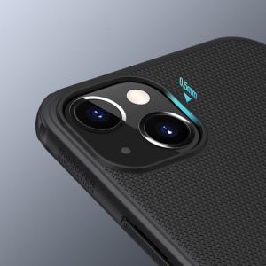 Husa Iphone 13 -Nillkin Super Frosted Shield Case Albastra - Img 4