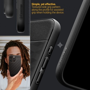 Husa iPhone 15 Pro Max Caseology Parallax Magsafe Neagra by Spigen - Img 4