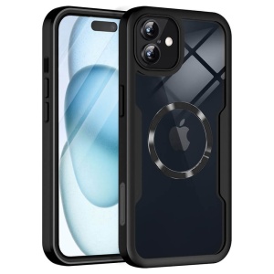 Husa iPhone 16 Plus ColorVerse 360 Magsafe + Screen Protector -margine neagra - Img 1