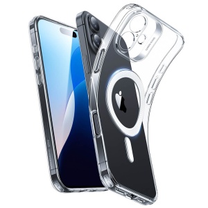 Husa iPhone 16 Plus ESR Zero HaloLock transparenta - Img 1