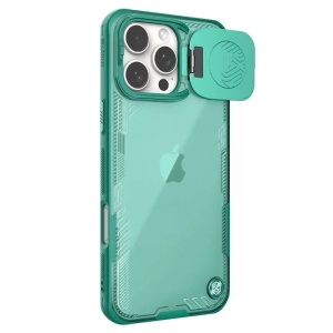 Husa iPhone 16 Pro Max Nillkin Iceblade Prop Verde - Img 4