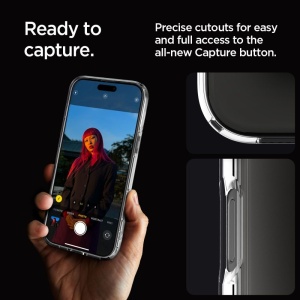 Husa iPhone 16 Pro Max Spigen Ultra Hybrid Crystal Clear - Img 7