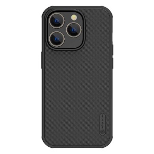 Husa iPhone 16 Pro Nillkin Super Frosted Shield Case Neagra - Img 1