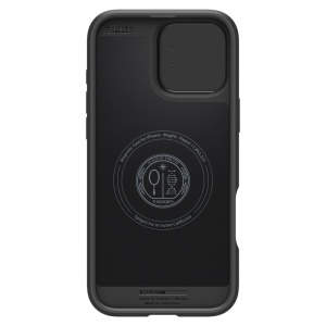 Husa iPhone 16 Pro Spigen Optik Armor Magsafe Neagra - Img 2