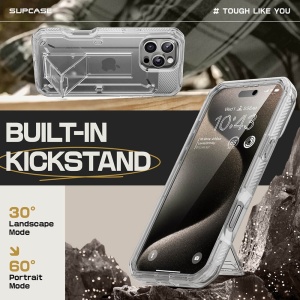 Husa iPhone 16 Pro Supcase Unicorn Beetle Pro transparenta - Img 6