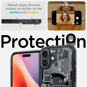 Husa iPhone 16 Spigen Ultra Hybrid MagSafe Zero One - Img 5