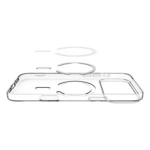 Husa iPhone 17 Pro Max Spigen Liquid Crystal Magsafe Clear - Img 6